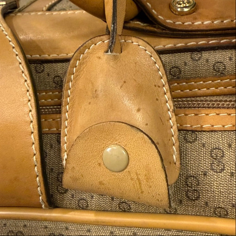 Gucci GG Supreme Web Suitcase