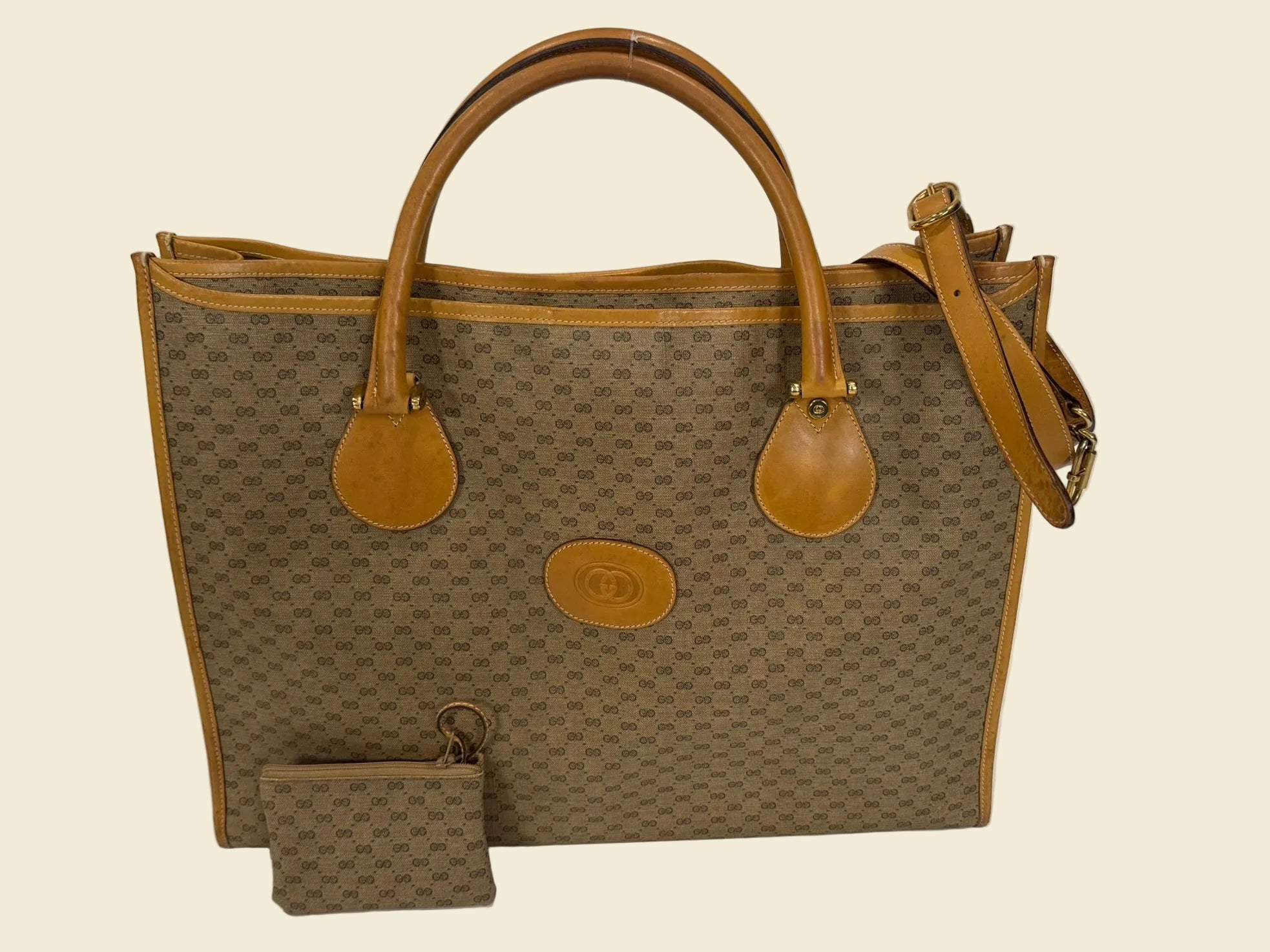 Gucci Micro GG Travel Tote
