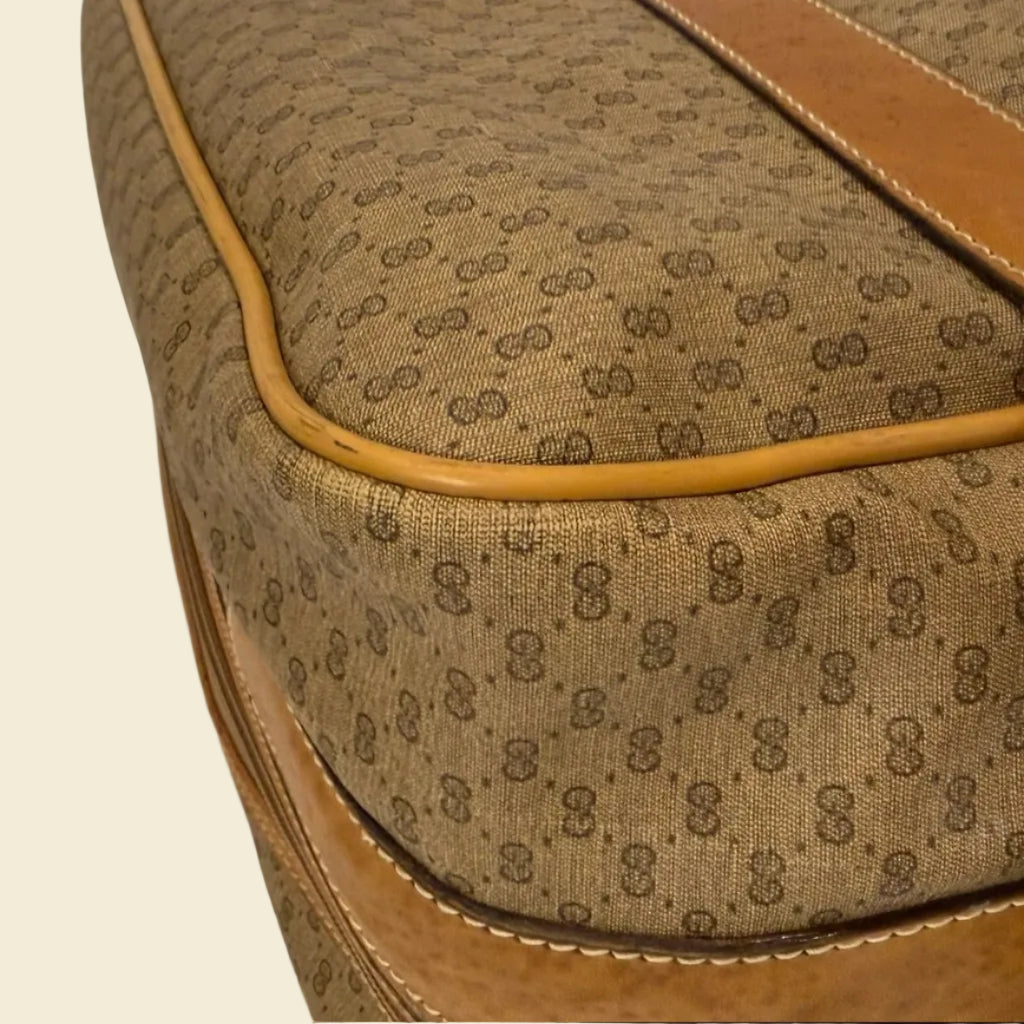 Gucci GG Supreme Web Suitcase