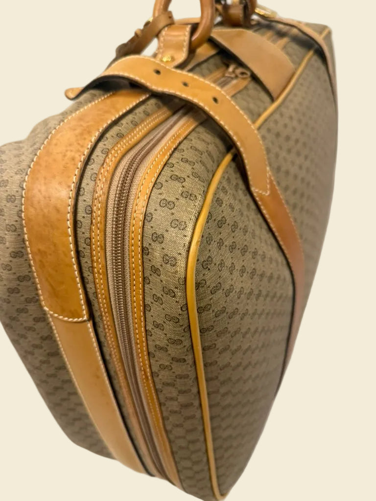 Gucci GG Supreme Web Suitcase