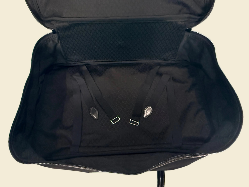 Gucci Black Nylon Weekender Bag