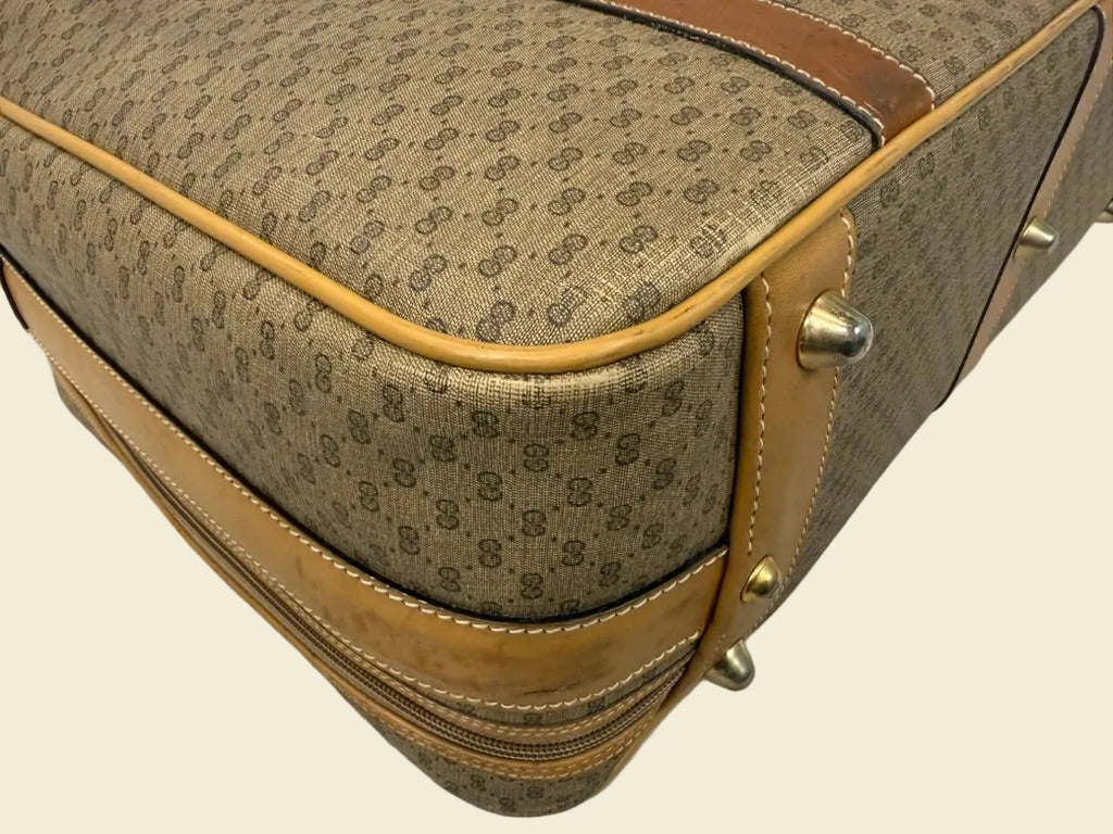 Gucci GG Supreme Web Suitcase