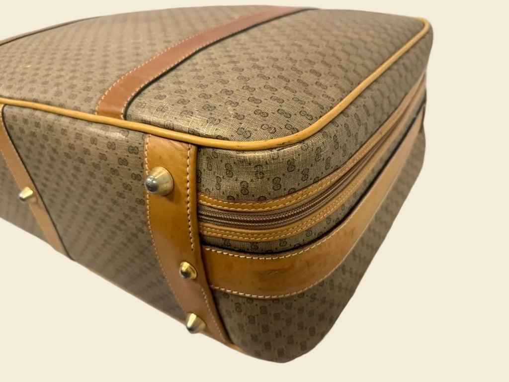 Gucci GG Supreme Web Suitcase