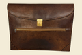 Gucci Leather Push-Lock Portfolio