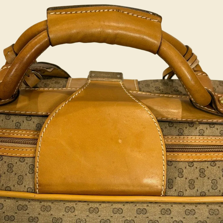 Gucci GG Supreme Web Suitcase