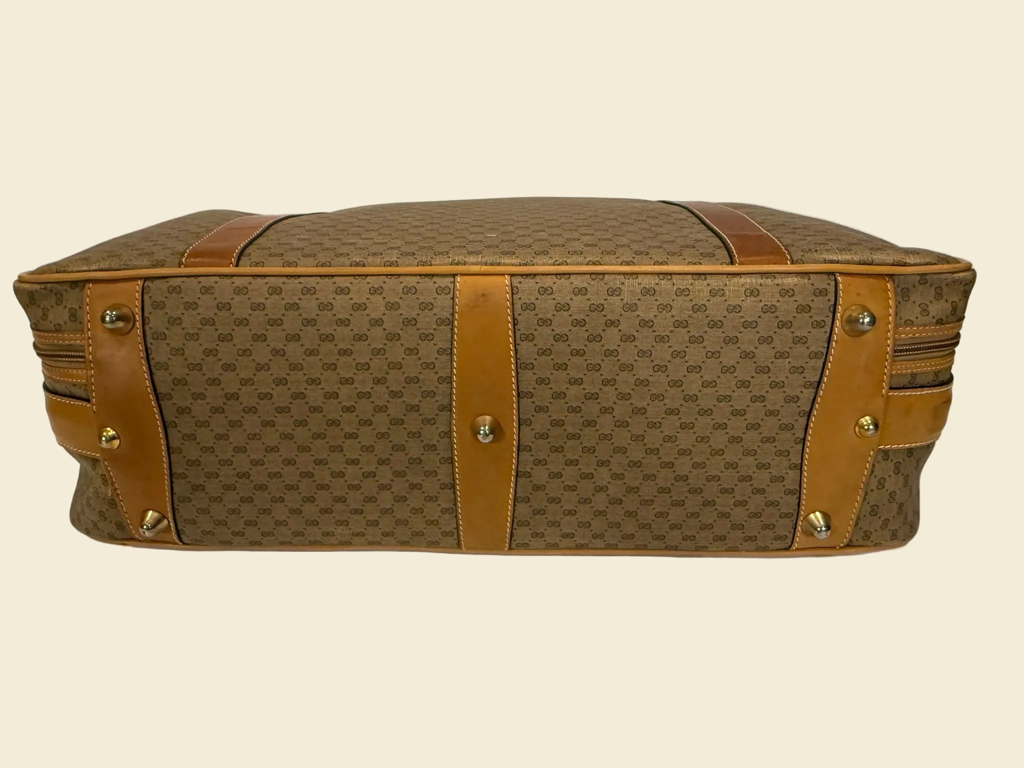 Gucci GG Supreme Web Suitcase