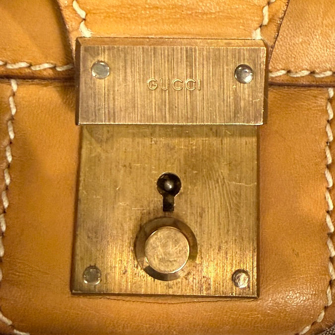 Gucci GG Supreme Web Stripe Travel Case