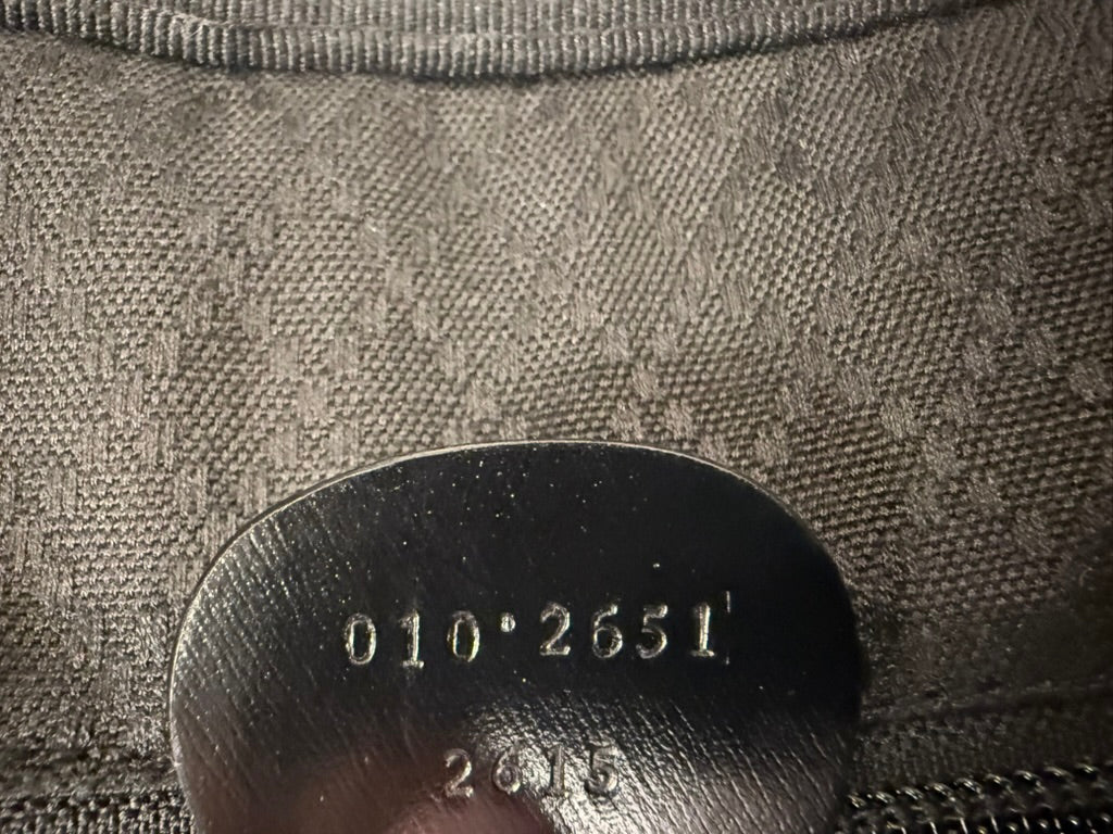 Gucci Black Nylon Weekender Bag