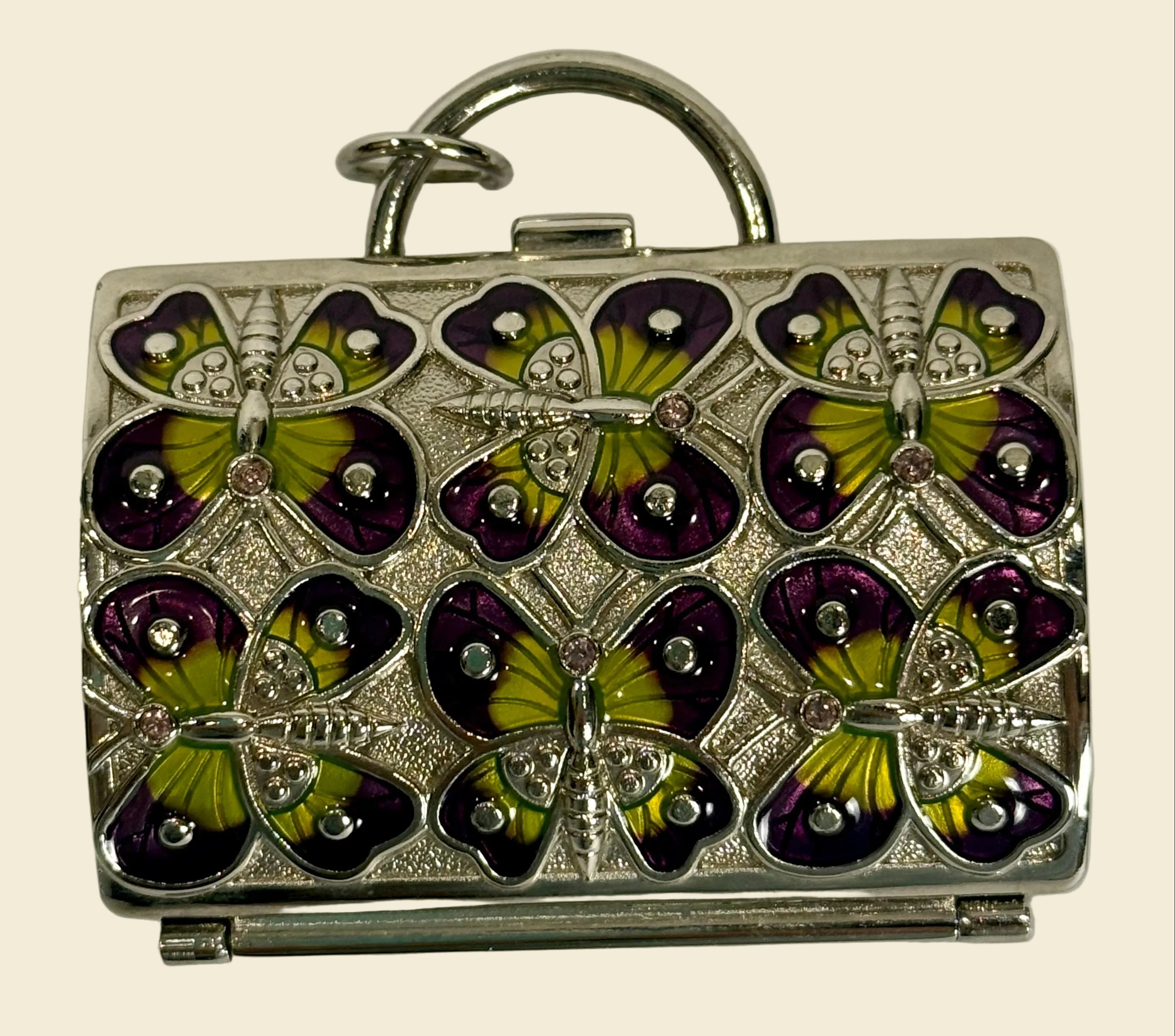 Judith Leiber Butterfly Pillbox