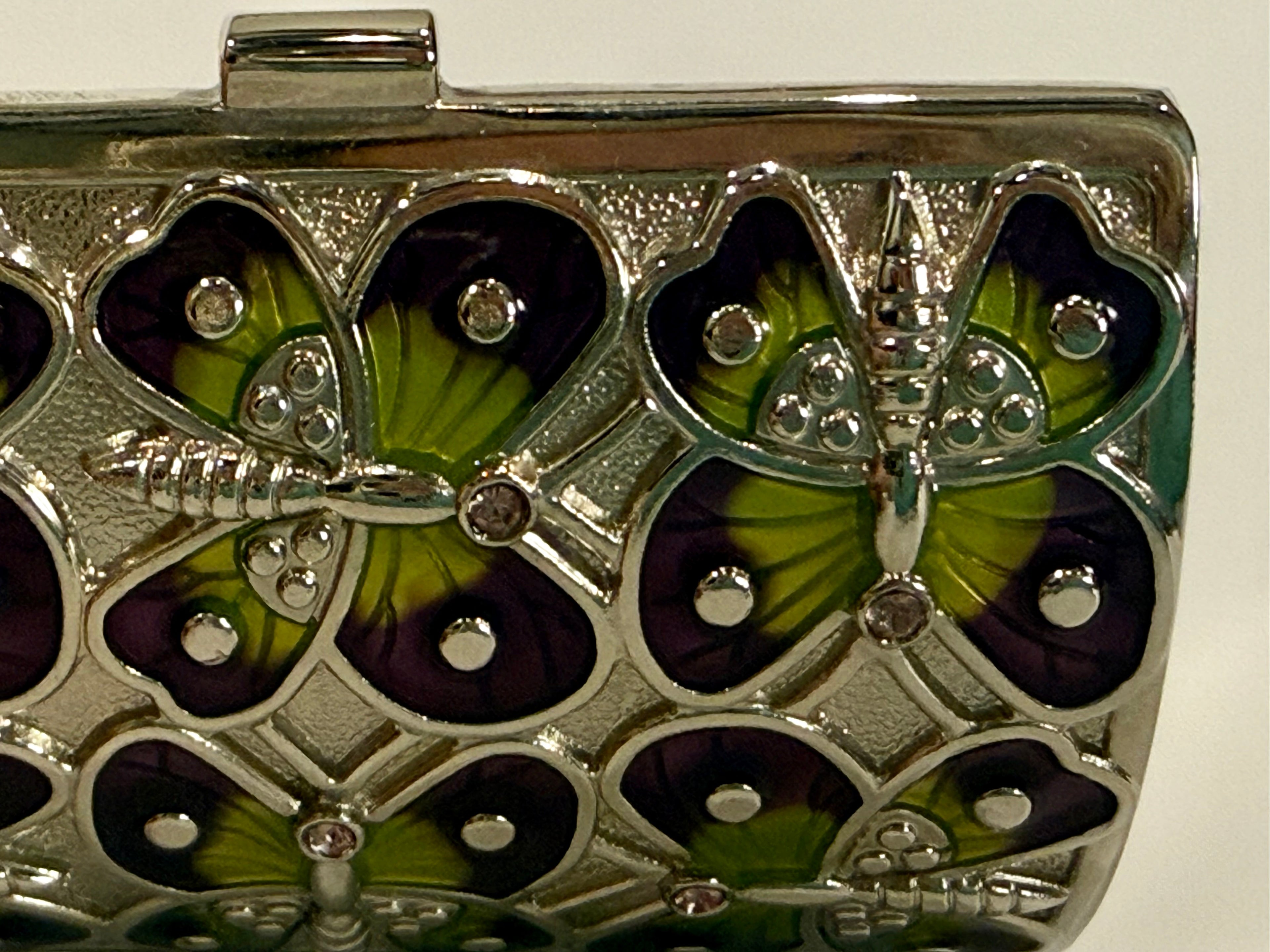 Judith Leiber Butterfly Pillbox