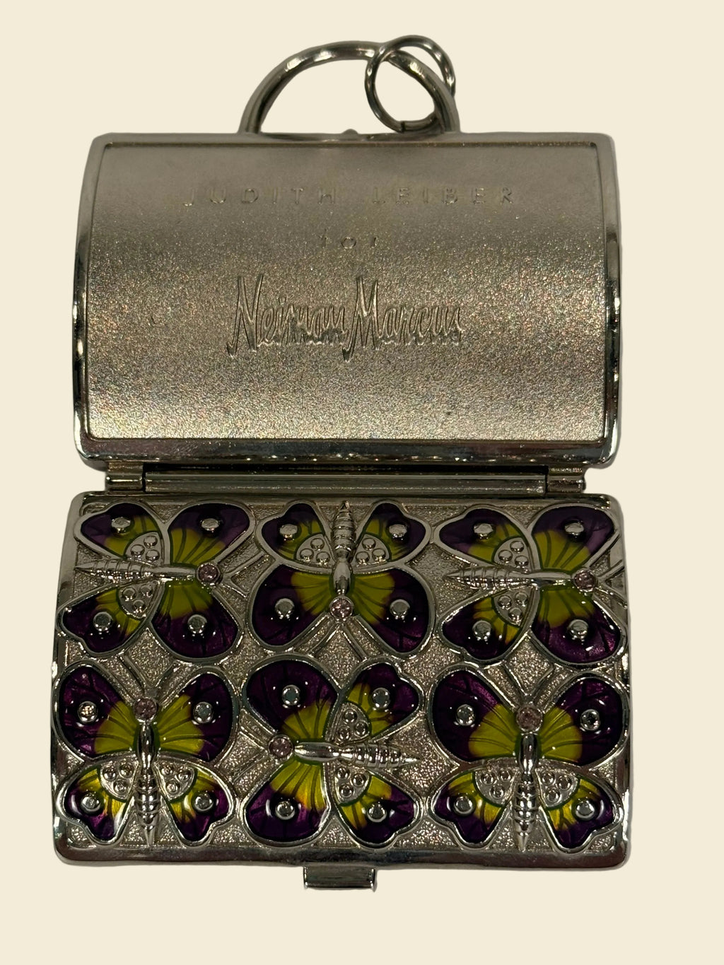 Judith Leiber Butterfly Pillbox