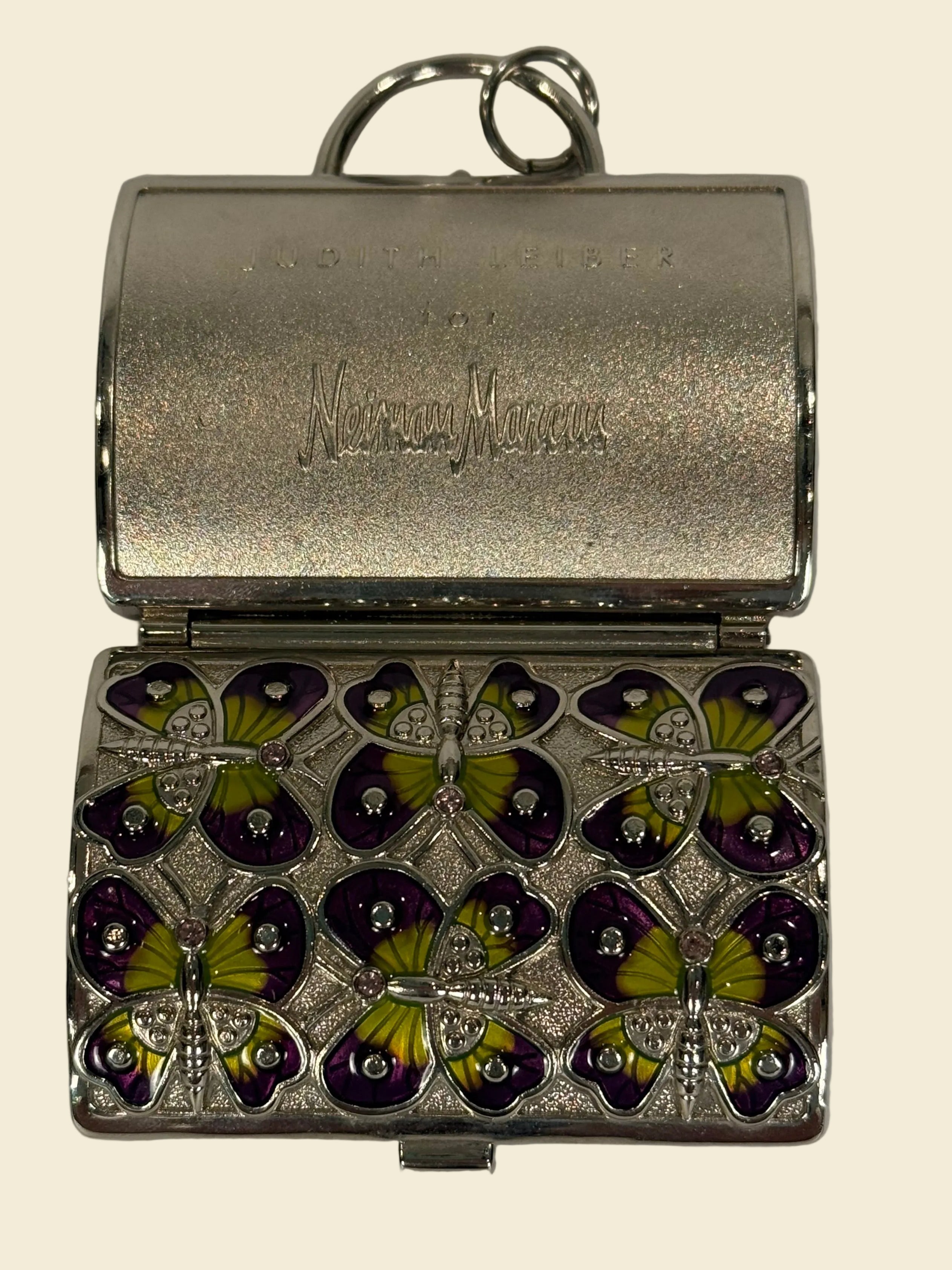 Judith Leiber Butterfly Pillbox