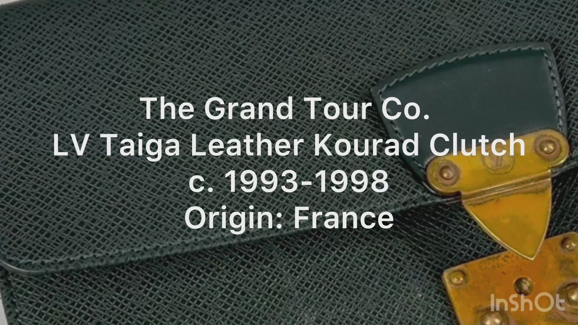 Louis Vuitton Taiga Kourad Wristlet