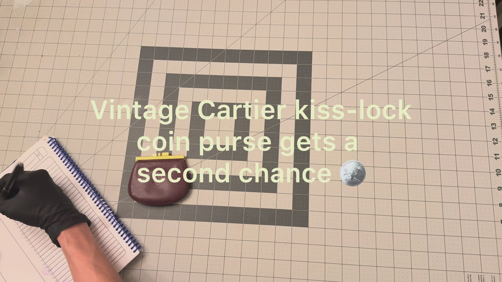 Cartier Bordeaux Coin Purse
